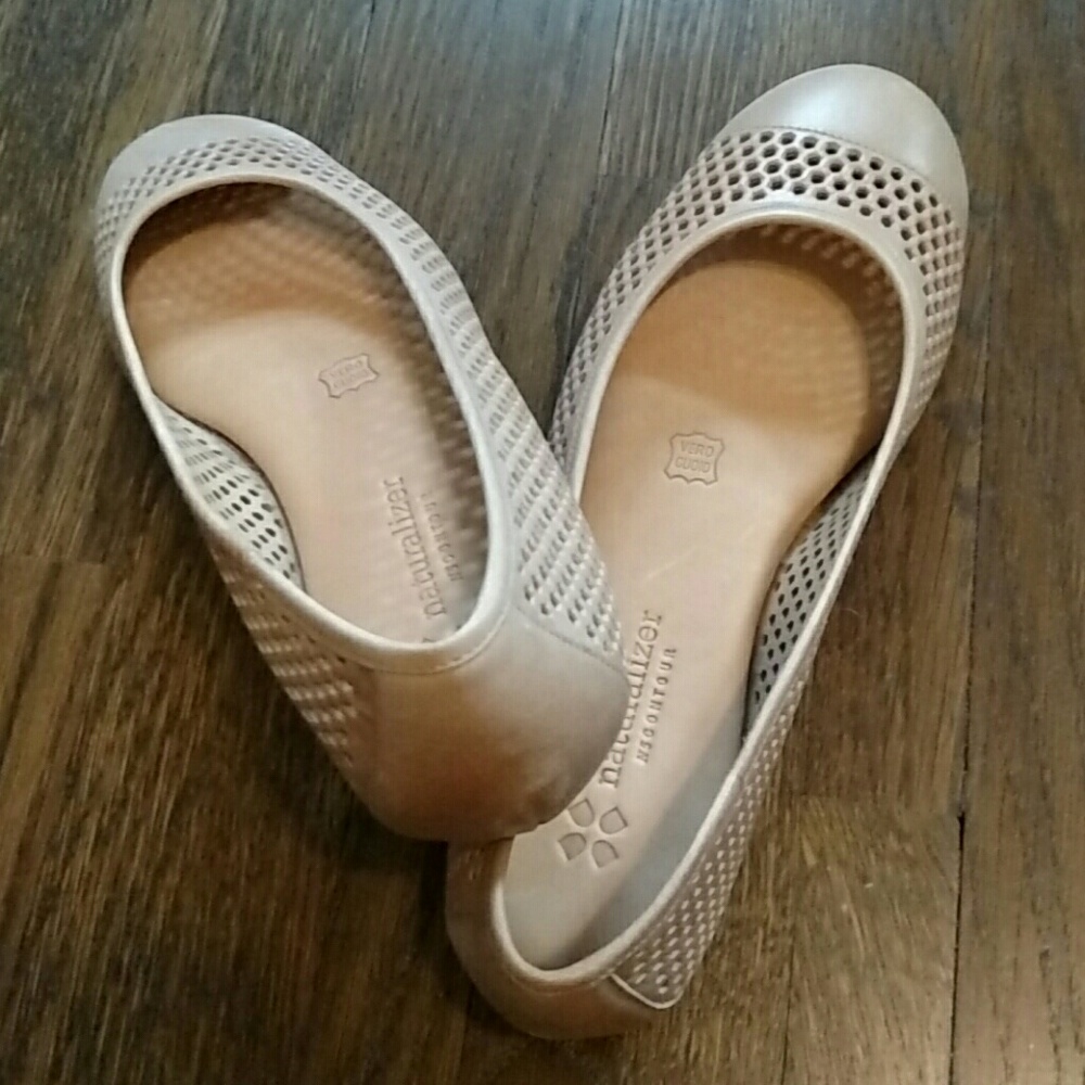 Naturalizer, flat shoes,  light nude, 8.5